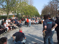 Superkulisse f&uuml;r Finale Ostersonntag