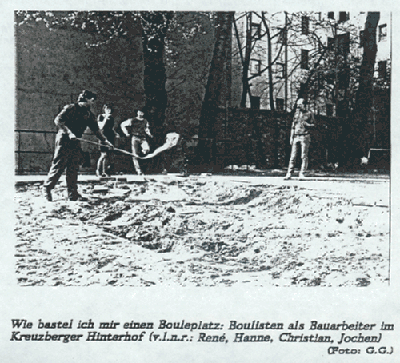 Als das Petanque laufen lernte