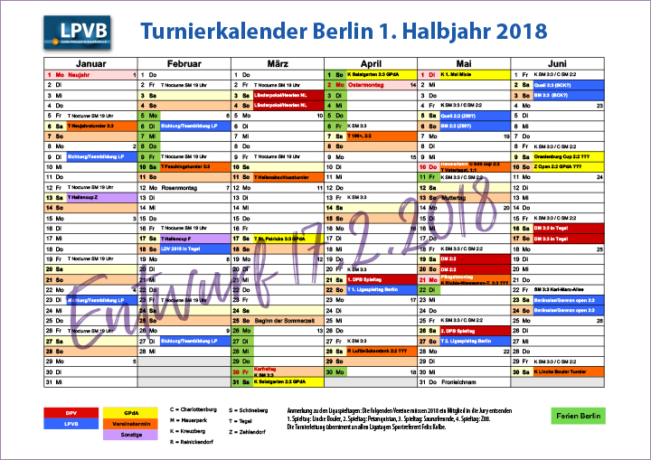 Turnierkal Berlin 2018 1
